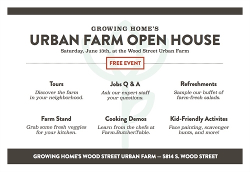 Growing Home's Urban Farm Open House